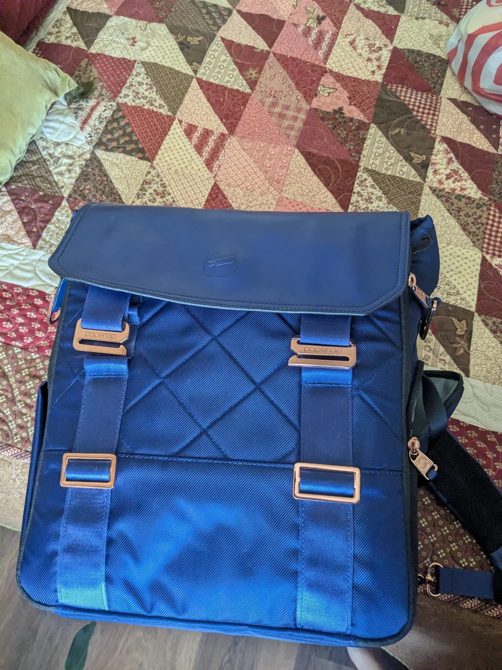 Paperclip Willow Diaper Bag